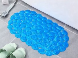 Alfombra baño modelo caracoles 